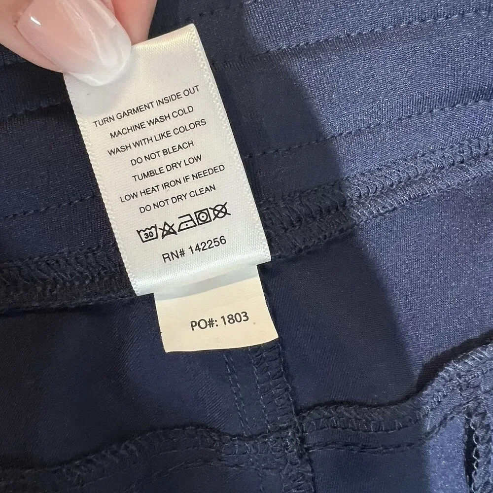 Figs Technical Collection Mens Axim Cargo Scrub Pants Sz XL Blue Medical Nurse